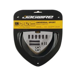 Jagwire Conjunto universal de cabos de travão de desporto (cinzento gelo)