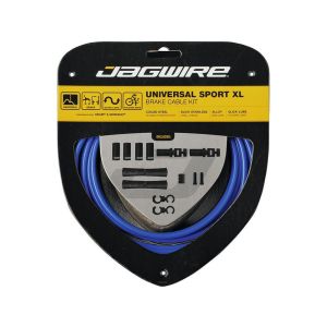 Jagwire Conjunto universal de cabos de travões Sport XL (azul)