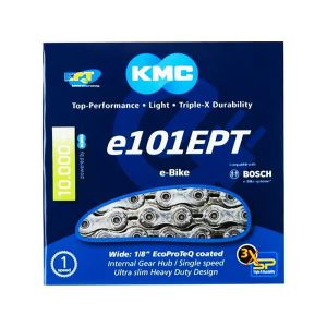 KMC E101 EPT eBike corrente de bicicleta (112 elos | prata)