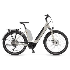 Winora Sinus 9 City E-Bike (27.5" | 625Wh | branco / cinzento)