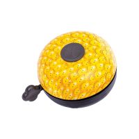 Reich Ding-Dong bell 80mm Ø (black / yellow)